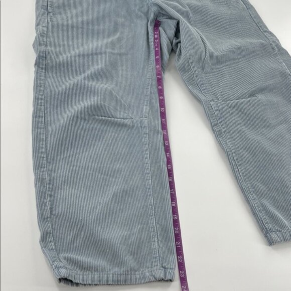 We The Free blue Osaka mid rise barrel Corduroy Jeans 30 - Picture 9 of 13